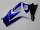 Carenados Moto Suzuki GSXR 1000 2007-2008 - Blanco Azul Negro No Calcomanía Asequibles