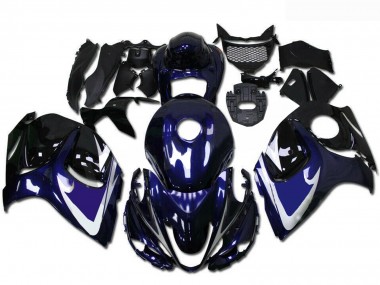 Carenados Moto Suzuki GSXR 1300 Hayabusa 2008-2020 - Negro Brillante Azul Blanco Asequibles