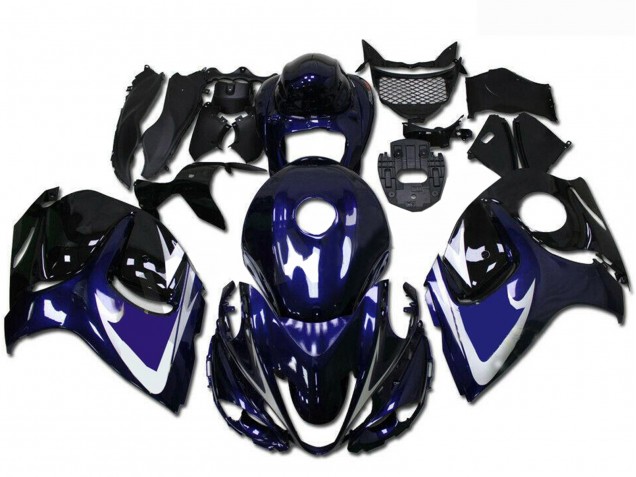 Carenados Moto Suzuki GSXR 1300 Hayabusa 2008-2020 - Negro Brillante Azul Blanco Asequibles
