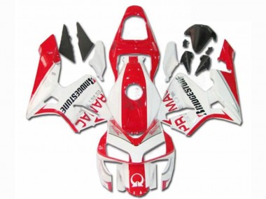 Carenados Moto Honda CBR600RR 2003-2004 - Blanco Rojo Pramac Bridgestone Asequibles