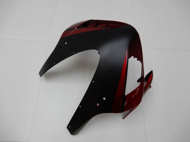 Carenados Moto Honda CBR600RR 2003-2004 - Rojo Negro Mate Raya Asequibles