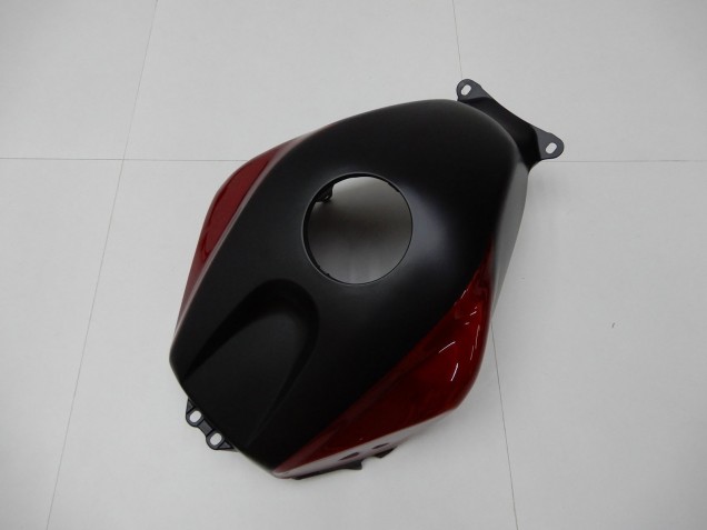 Carenados Moto Honda CBR600RR 2003-2004 - Rojo Negro Mate Raya Asequibles