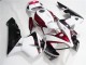 Kits Carenados Moto Honda CBR600RR 2005-2006 - Blanco Rojo Negro Asequibles