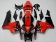 Carenados ABS Honda CBR600RR 2005-2006 - Rojo Negro Asequibles