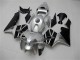Carenado Moto Honda CBR600RR 2005-2006 - Plata Negro Asequibles