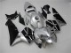 Carenado Moto Honda CBR600RR 2005-2006 - Plata Negro Asequibles