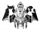 Carenado Moto Honda CBR600RR 2005-2006 - Plata Negro Asequibles