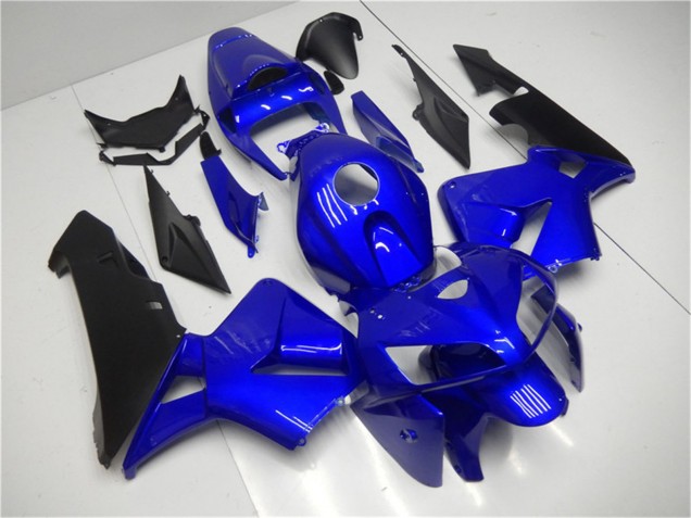 Carenado Moto Honda CBR600RR 2005-2006 - Azul Negro Asequibles