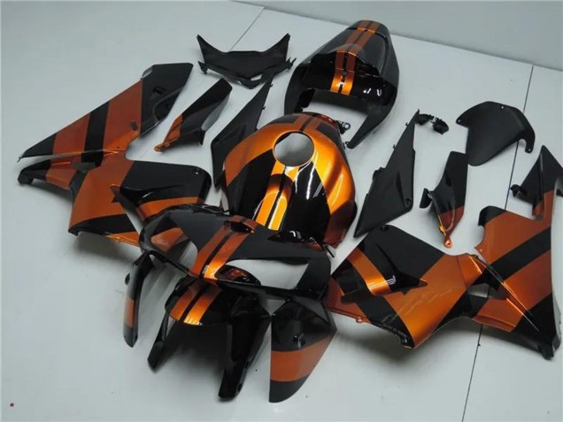Carenado Moto Honda CBR600RR 2005-2006 - Naranja Negro Asequibles