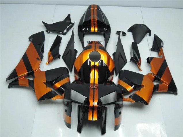 Carenado Moto Honda CBR600RR 2005-2006 - Naranja Negro Asequibles