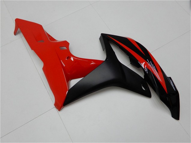 Carenado Moto Honda CBR600RR 2007-2008 - Rojo Negro Mate Asequibles