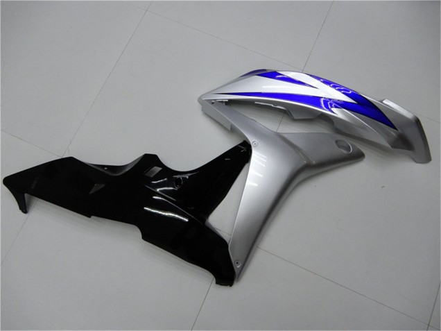 Carenados Moto Honda CBR600RR 2007-2008 - Plata Azul Negro Brillante OEM Estilo Asequibles