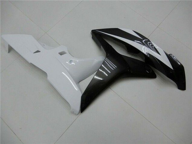 Carenado Moto Honda CBR600RR 2007-2008 - Blanco Negro Brillante Asequibles
