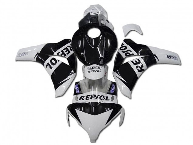Carenados Moto Honda CBR1000RR 2008-2011 - Blanco Negro Brillante Repsol Asequibles