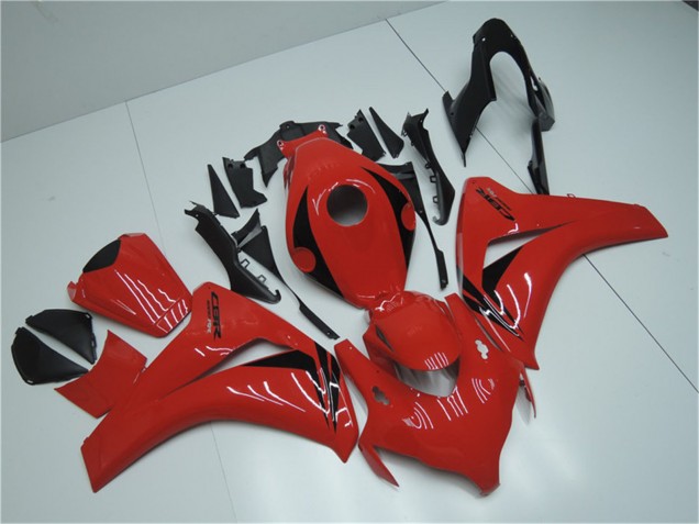 Carenado Moto Honda CBR1000RR 2008-2011 - Rojo Negro Brillante Asequibles