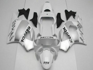 Carenados Moto Honda CBR900RR 954RR 2002-2003 - Blanco Plata Negro Repsol Asequibles