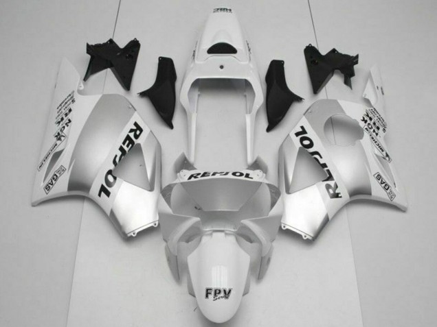 Carenados Moto Honda CBR900RR 954RR 2002-2003 - Blanco Plata Negro Repsol Asequibles