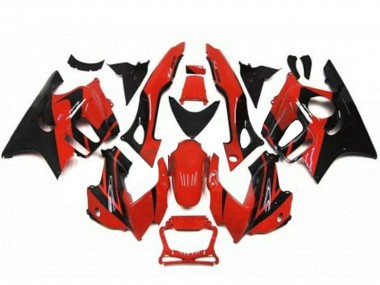 Kit Carenado Moto Honda CBR600 F3 1995-1996 - Rojo Negro Brillante Asequibles
