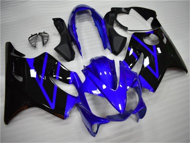 Kits Carenado Moto Honda CBR600 F4i 2004-2007 - Azul Negro Brillante Asequibles