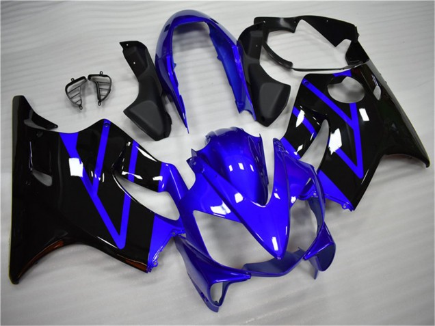 Kits Carenado Moto Honda CBR600 F4i 2004-2007 - Azul Negro Brillante Asequibles