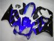 Kits Carenado Moto Honda CBR600 F4i 2004-2007 - Azul Negro Brillante Asequibles