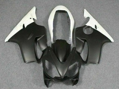 Carenados Moto Honda CBR600 F4i 2004-2007 - Blanco Negro Mate Asequibles