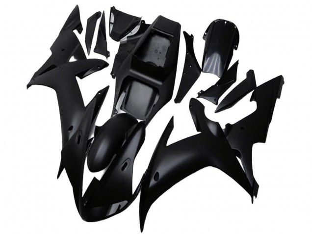 Carenados Moto Yamaha YZF R1 2002-2003 - Negro Mate Asequibles