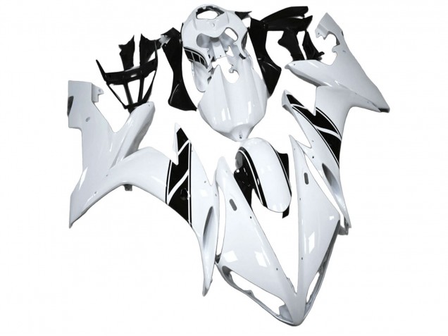 Carenado Moto Yamaha YZF R1 2004-2006 - Blanco Negro Asequibles