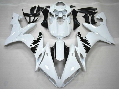 Carenado Moto Yamaha YZF R1 2004-2006 - Blanco Negro Asequibles