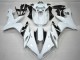 Carenado Moto Yamaha YZF R1 2004-2006 - Blanco Negro Asequibles