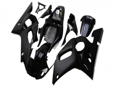 Carenados Moto Yamaha YZF R6 1998-2002 - Negro Brillante Negro Mate Asequibles