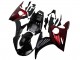 Kits Carenado Moto Yamaha YZF R6 2003-2004 - Negro Brillante Rojo Asequibles