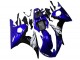 Carenados Moto Yamaha YZF R6 2003-2004 - Azul Blanco Negro Brillante Asequibles