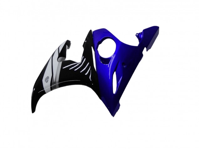 Carenados Moto Yamaha YZF R6 2003-2004 - Azul Blanco Negro Brillante Asequibles