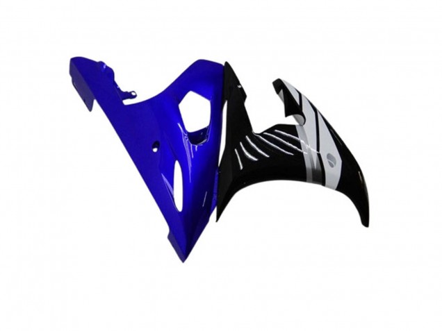 Carenados Moto Yamaha YZF R6 2003-2004 - Azul Blanco Negro Brillante Asequibles