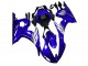 Carenados Moto Yamaha YZF R6 2003-2004 - Azul Blanco Asequibles