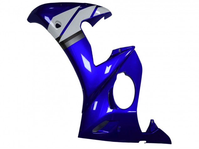 Carenados Moto Yamaha YZF R6 2003-2004 - Azul Blanco Asequibles