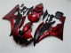 Kits Carenado Moto Yamaha YZF R6 2006-2007 - Rojo Negro Mate Asequibles