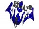 Carenados Moto Yamaha YZF R6 2006-2007 - Azul Blanco Negro Asequibles