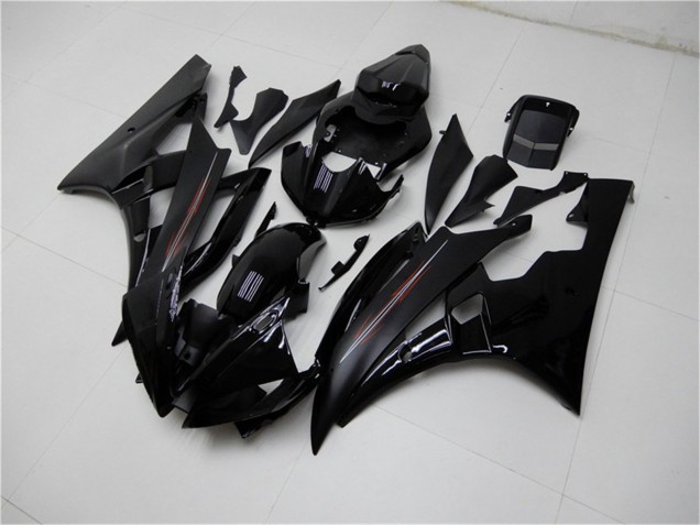 Kits Carenado Moto Yamaha YZF R6 2006-2007 - Negro Brillante Negro Mate Asequibles