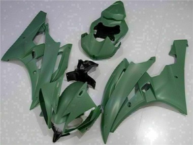 Carenado Moto Yamaha YZF R6 2006-2007 - Verde Militar Asequibles