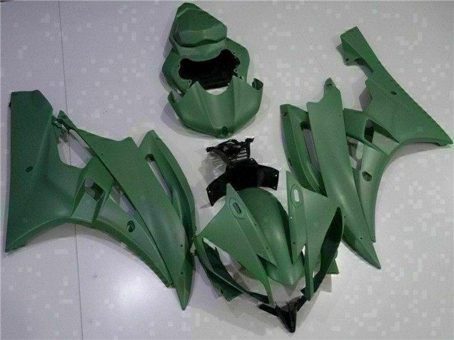 Carenado Moto Yamaha YZF R6 2006-2007 - Verde Militar Asequibles