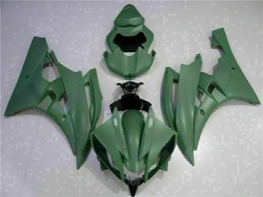 Carenado Moto Yamaha YZF R6 2006-2007 - Verde Militar Asequibles