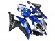 Carenados Moto Yamaha YZF R6 2008-2016 - Blanco Azul Negro Mate Yamalube Asequibles