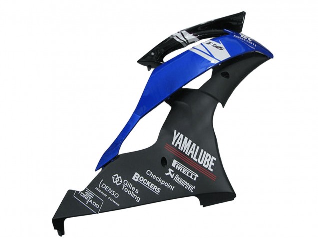 Carenados Moto Yamaha YZF R6 2008-2016 - Blanco Azul Negro Mate Yamalube Asequibles