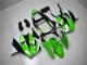 Kits Carenado Moto Kawasaki ZX6R 2000-2002 - Verde Blanco Negro Asequibles