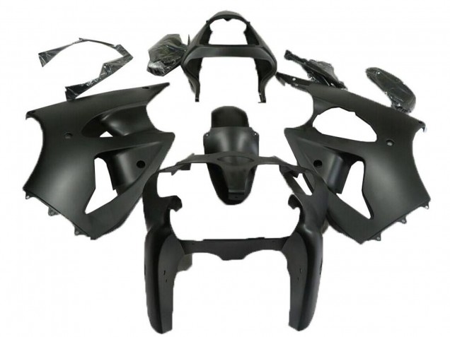 Carenados Moto Kawasaki ZX6R 2000-2002 - Negro Mate Asequibles
