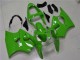 Carenados Moto Kawasaki ZX6R 2000-2002 - Verde Negro Asequibles