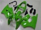 Carenados Moto Kawasaki ZX6R 2000-2002 - Verde Negro Asequibles
