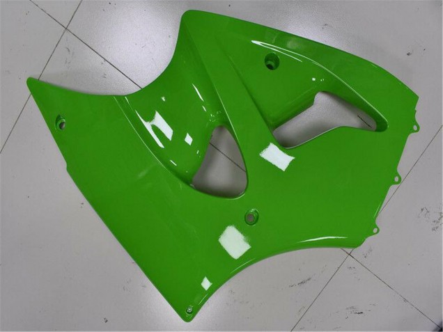 Carenados Moto Kawasaki ZX6R 2000-2002 - Verde Negro Asequibles